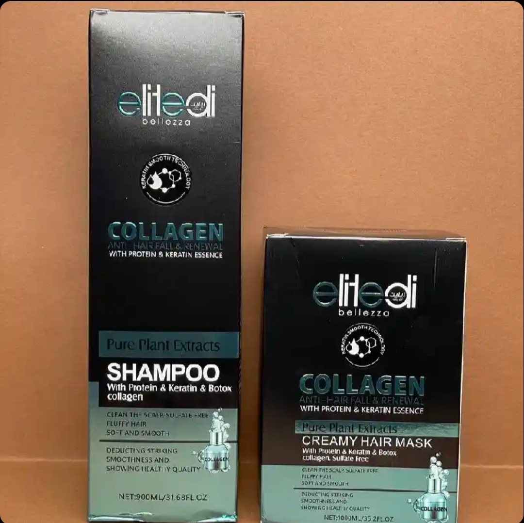 پک شامپو و ماسک موی کلاژن الیت دی بلزا